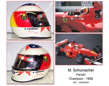 casque michael schumacher