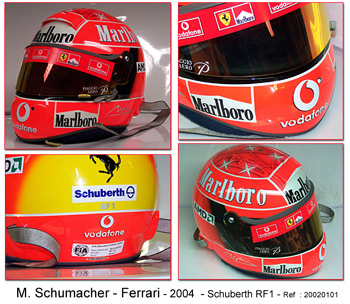 michael schumacher helmet